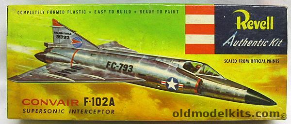 Revell 1/78 Convair F-102A Delta Dagger - 'S' Issue, H233-89 plastic model kit